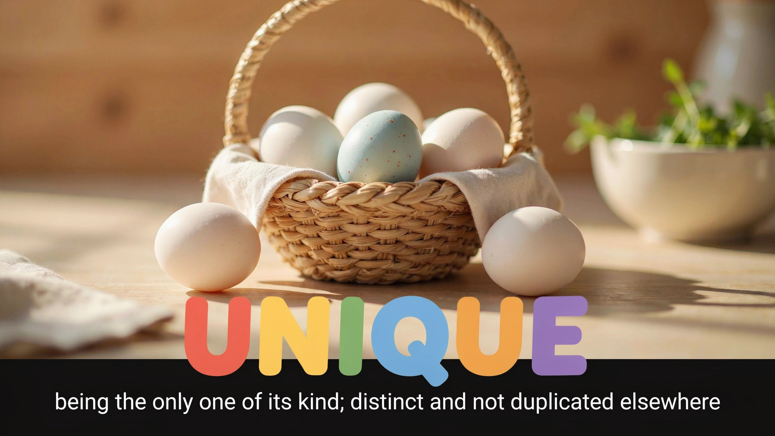 English Illustration for unique